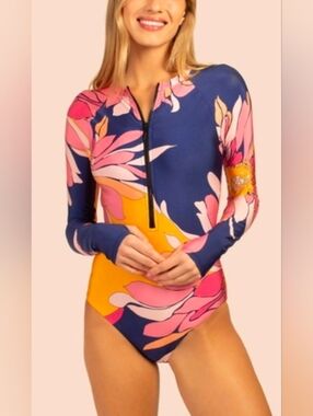 Trina Turk M Paddle Swimsuit in Floral